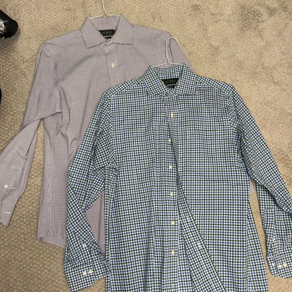 2 Ralph Lauren Dress Shirts